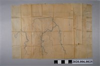 藏品(〈臺北廳文山堡安坑庄圖〉十四葉之內系列地圖)的圖片