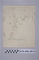 藏品(？？測圖部陸地測量部製〈石碇街測繪圖〉)的圖片