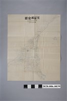 藏品(〈五萬分之一明治三十三年宜蘭廳全圖〉)的圖片