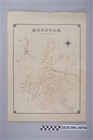 藏品(〈明治四十一年臺北市街案內圖〉)的圖片