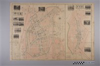 藏品(小松豊製作發行〈彰化市及鹿港街案內圖〉)的圖片