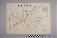 藏品(川瀨顧一發行〈高雄案內圖〉)的圖片