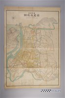 藏品(杉田英發行〈一萬四千五百分之一最新調查臺北市街圖〉)的圖片