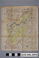 藏品(臺灣總督府內務局〈五萬分之一朴子溪治水計畫圖〉)的圖片