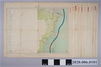 藏品(〈二十萬分之一臺灣兵要地誌圖〉軍事極秘系列地圖)的圖片