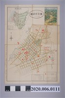 藏品(中島新一郎著作〈六千分之一臺中市街圖〉)的圖片