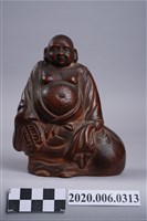 藏品(南投燒印彌勒佛神像)的圖片