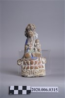 藏品(陶製臺南米街觀音神像)的圖片