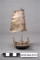 藏品(金足成祖鋪銀製竹筏組)的圖片