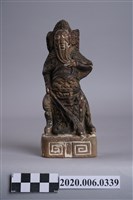 藏品(陶製臺南米街八十二番地正順興製造關公神像)的圖片