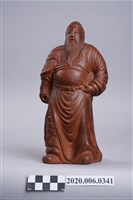 藏品(南投素燒關公神像)的圖片