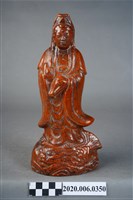 藏品(陶製臺灣南投倒瓶觀音像)的圖片