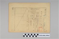 藏品(戰時造成的意外災害證明書第4560號（昭和20年5月20日發行）)的圖片