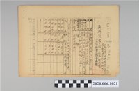 藏品(戰時造成的意外災害證明書第4420號（昭和20年5月20日發行）)的圖片