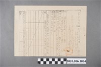 藏品(戰時造成的意外災害證明書第7347號（昭和20年6月10日發行）)的圖片