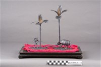 藏品(銀製水牛椰子樹)的圖片