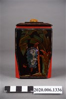 藏品(木製漆器煙具)的圖片