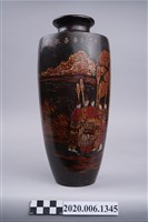 藏品(日月潭蕃歌漆器花瓶)的圖片