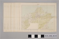 藏品(大日本帝國測量部《臺灣圖（20萬分之1）》)的圖片