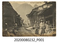 藏品(錫伯邊界的中國小鎮)的圖片