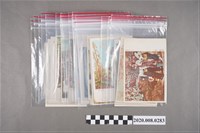 藏品(早期畫家畫作風景明信片)的圖片