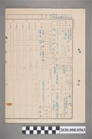 藏品(昭和十九年台中州軍功公學校學籍簿 陳順旭)的圖片