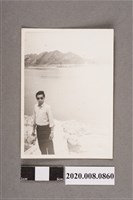 藏品(男子獨照)的圖片