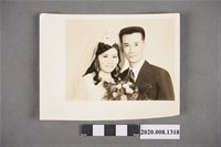 藏品(長髮女子結婚合照)的圖片