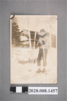 藏品(男子滑雪獨照)的圖片