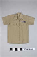 藏品(林慧津臺灣省立臺南女子高級中學軍訓服短袖上衣)的圖片