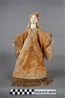 藏品(傳統布袋戲偶小旦)的圖片