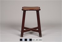 藏品(高腳木凳)的圖片