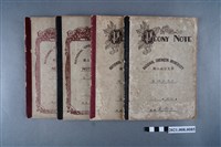 藏品(盧修一所有西洋外交史筆記(4冊))的圖片