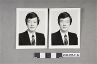 藏品(盧修一4吋黑白證件照)的圖片