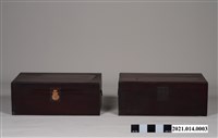 藏品(朱漆木製衣箱)的圖片
