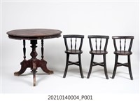 藏品(餐桌桌椅組)的圖片