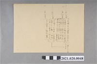 藏品(戰前學生讀書計畫表)的圖片