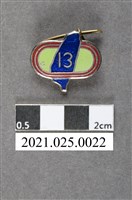 藏品(第13屆公路接力賽紀念章)的圖片