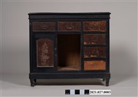 藏品(黑漆五斗櫃)的圖片