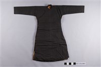 藏品(黑棉質大襟男夾袍)的圖片