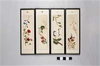 藏品(刺繡花鳥四條屏組)的圖片