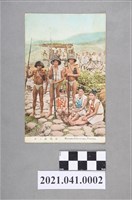 藏品(蘭嶼達悟族部落男女)的圖片