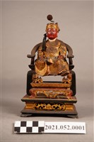 藏品(新竹歐澤祺先生家族木雕廣澤尊王神像)的圖片