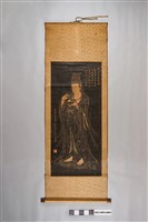 藏品(板印閻立本繪歸元禪寺存觀音大士佛像畫)的圖片