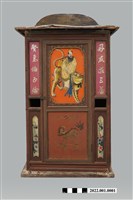 藏品(豐原陳氏家族木製轎子)的圖片