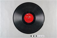 藏品(古倫美亞(利家-紅)編號「T1161」《流行歌：滿面春風、不可憂愁》10吋蟲膠唱片)的圖片