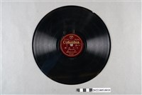 藏品(古倫美亞編號「80334」《流行歌曲：月下思戀、對獨枕》10吋蟲膠唱片)的圖片