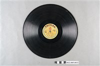 藏品(帝蓄(日)編號「T3334」《歌謠曲：台灣原曲（可憐な秋香）より：太陽の乙女、和平の春》10吋蟲膠唱片)的圖片