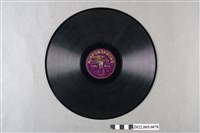 藏品(日蓄(鷹-紫)編號「F99」《西皮：空城計（上）、空城計（下）》10吋蟲膠唱片)的圖片