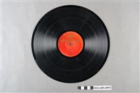 藏品(日蓄(鷹-紅)編號「F124」《南管曲　倍思：出漢関（上）、出漢関（下）》10吋蟲膠唱片)的圖片